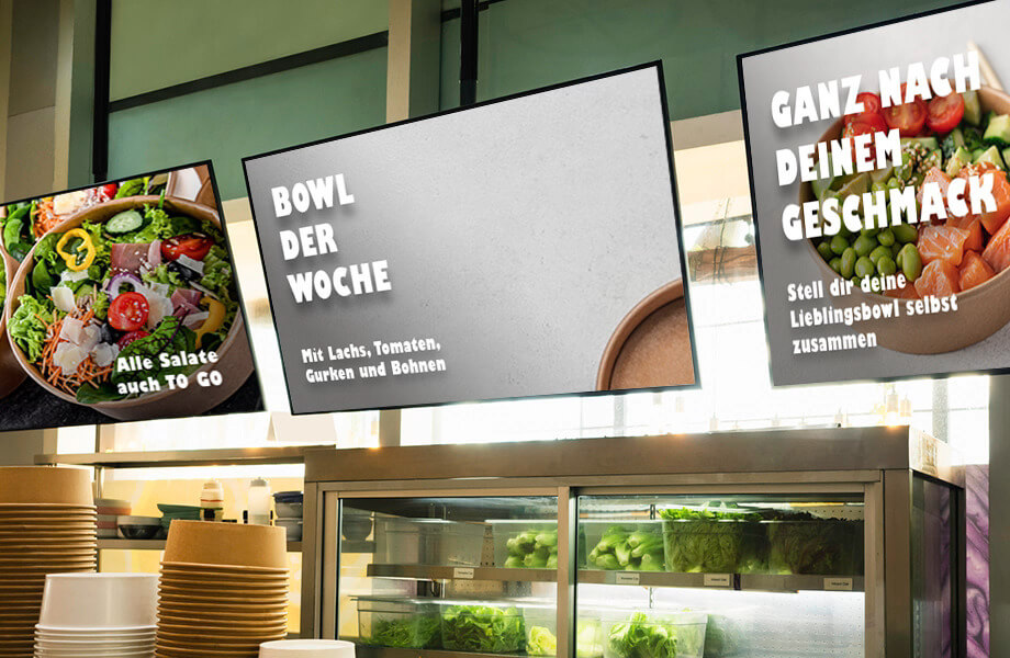 Digital-Signage-Displays-Praxisbeispiele